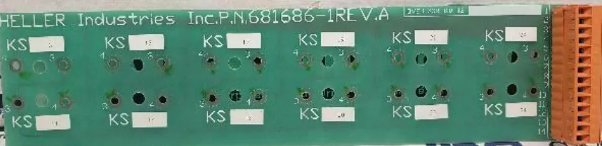 Heller Oven SSR Board 681686-1 REV. A