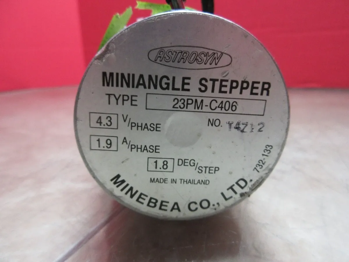 Minebea Astrosyn Miniangle Stepper Motor 23PM-C406