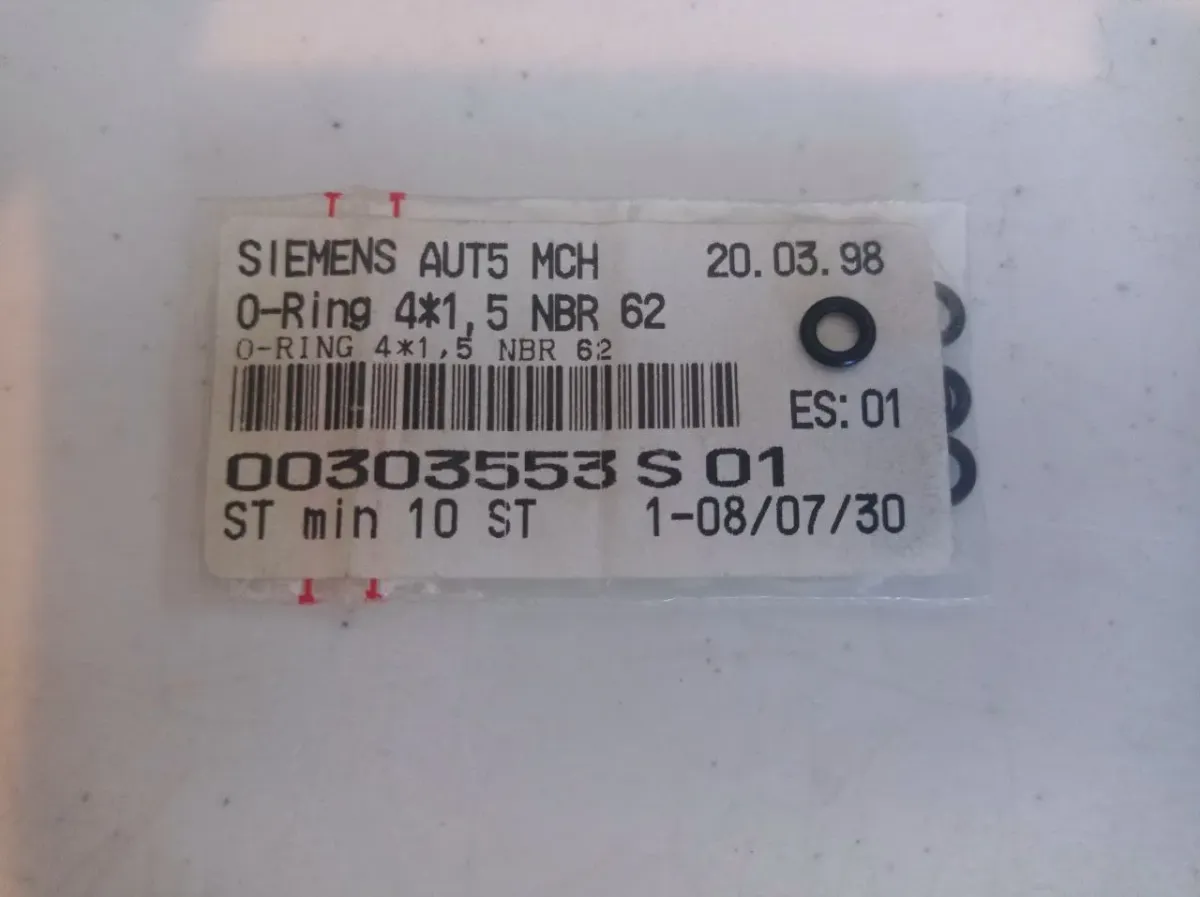 Siemens 00303553-01 O-ring 4×1.5