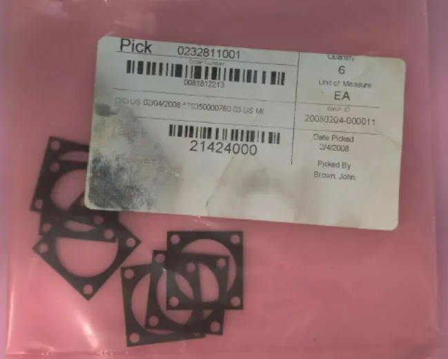 Universal Instruments Gasket 21424000