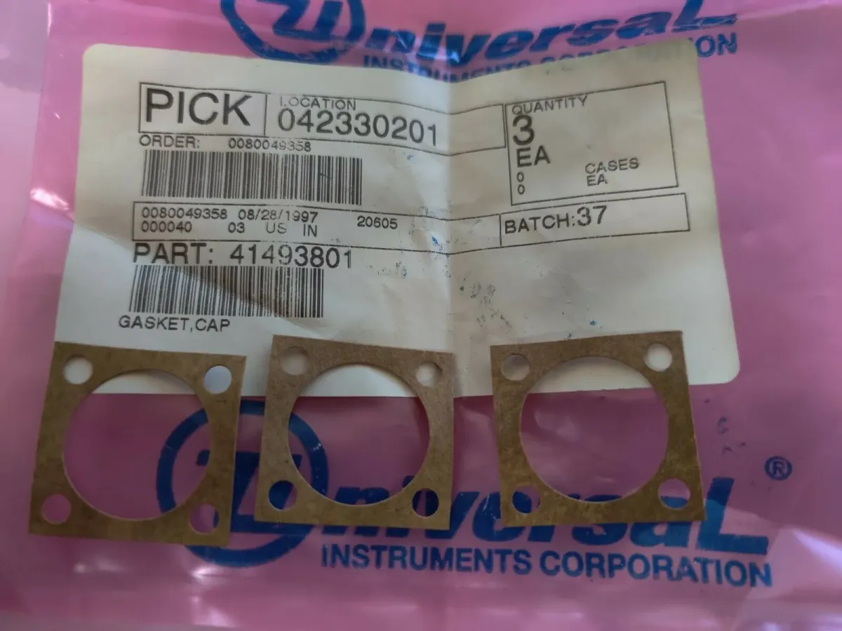 Universal Instruments Gasket Cap 41493801